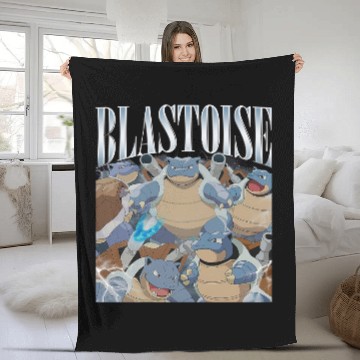 Discover Blastoise Fleece Blankets | Vintage Blastoise Shit
