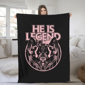 Discover He Is Legend Merch Fleece Blankets