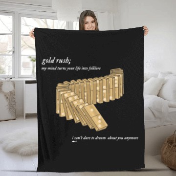 Discover Tayl0r Swift Gold Rush - Dominoes Baseball Jerseys Fleece Blankets