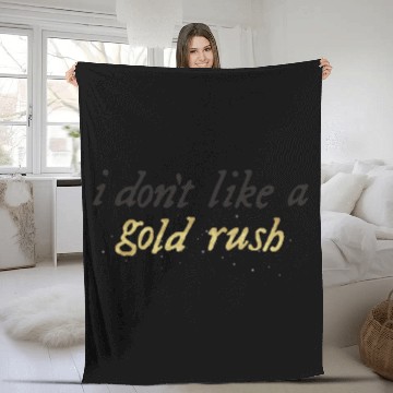 Discover gold rush - Tayl0r  swift Fleece Blankets