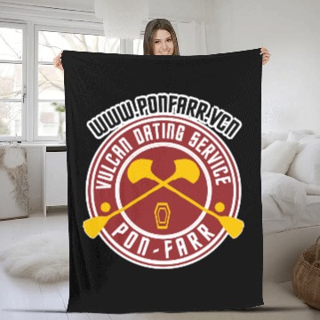 Discover Vulcan Dating Service Fleece Blankets