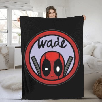Discover WADE´S FACE Fleece Blankets