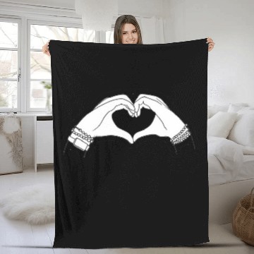 Discover Eras tour hands Baseball Tees Fleece Blankets