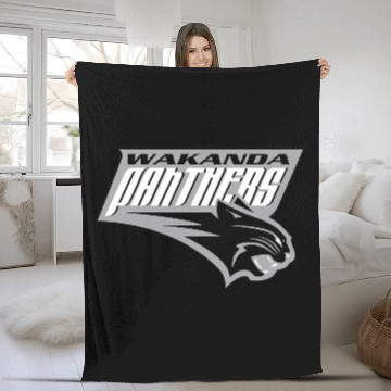 Discover Wakanda Panthers Fleece Blankets