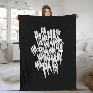 Discover Why So Serious Fleece Blankets