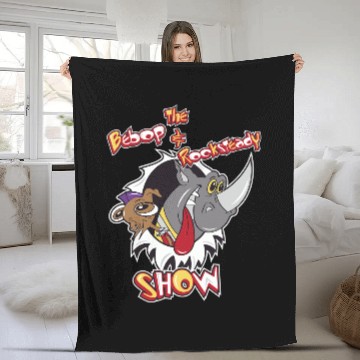 Discover The Bebop and Rocksteady Show Fleece Blankets