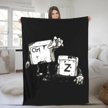 Discover Walking Undodead Fleece Blankets