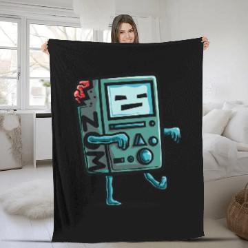 Discover Zom-BMO Fleece Blankets