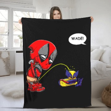 Discover WADE! Fleece Blankets