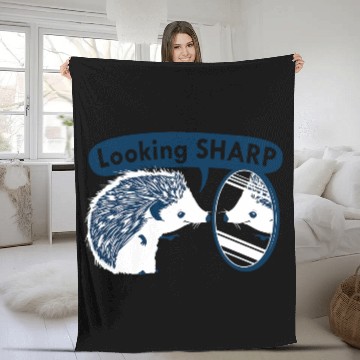 Discover Looking Sharp Fleece Blankets