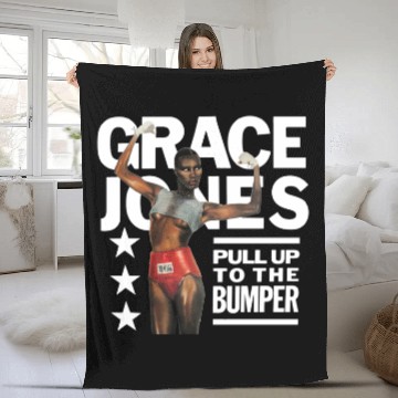 Discover Grace Jones Fleece Blankets