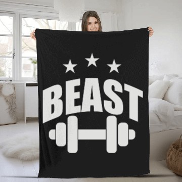Discover Beast (In Training) Fleece Blankets