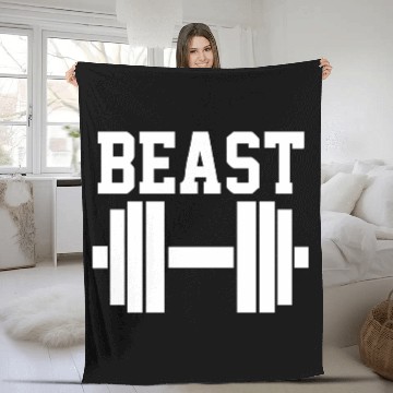 Discover Beast Fleece Blankets