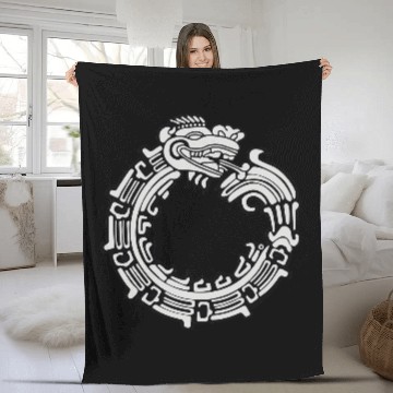 Discover aztec tribal Fleece Blankets