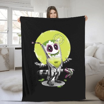 Discover Beetle Juice Fleece Blankets