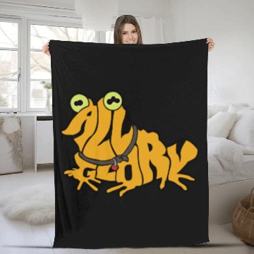 Discover ALL GLORY - Hypnotoad - Fleece Blankets