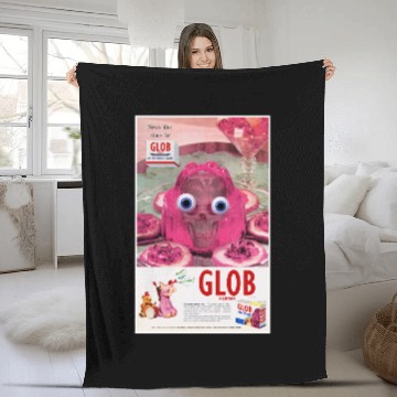 Discover Glob Herman (vintage ad) - X Men - Fleece Blankets
