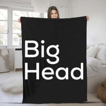 Discover big head Fleece Blankets