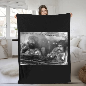 Discover Cheech And Chong Fleece Blankets