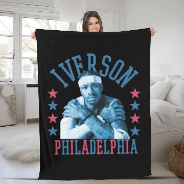 Discover Bradley Cooper Allen Iverson Philadelphia Fleece Blankets