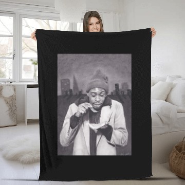 Discover Tyrone Biggums Dave Chappelle in the Tenderloin Classic Fleece Blankets