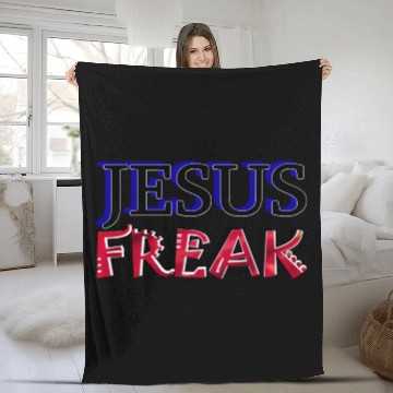 Discover Jesus Freak Fleece Blankets