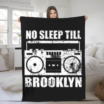 Discover Beastie Boys No sleep till brooklyn Old school Fleece Blankets