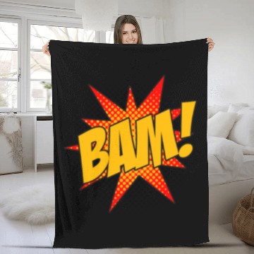 Discover bam! Fleece Blankets