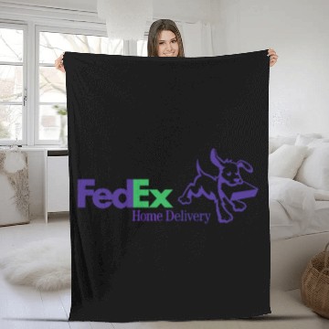 Discover Fedex Variation Fleece Blankets