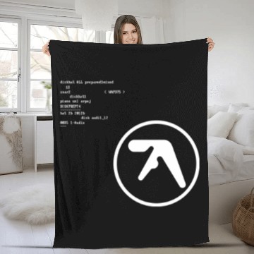 Discover Aphex Twin Fleece Blankets