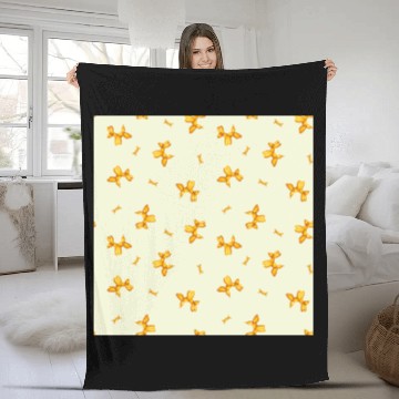Discover Dog Balloon Fleece Blankets