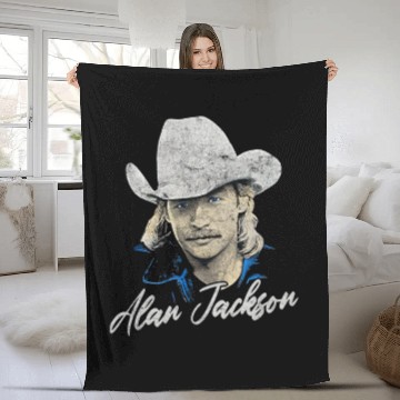 Discover Alan Jackson Fleece Blankets