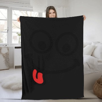 Discover Smiley Face Fleece Blankets