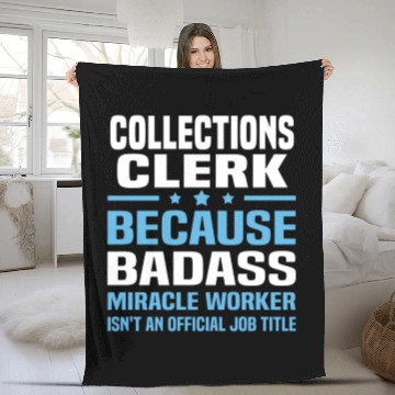 Discover Collections Clerk Fleece Blankets