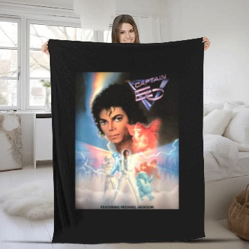 Discover Captain Eo Michael Jackson Fleece Blankets