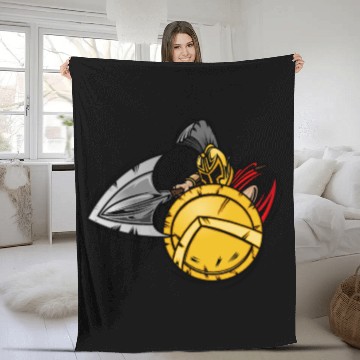 Discover fighting_gladiator Fleece Blankets