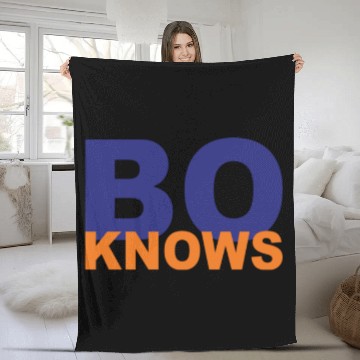 Discover BO KNOWS Fleece Blankets