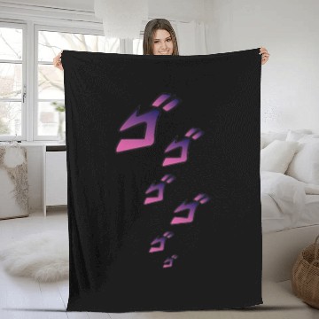 Discover jojos bizarre adventure Fleece Blankets
