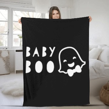 Discover Baby Boo Ghost Cool Funny Fleece Blankets