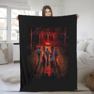 Discover Stranger Things 4 Tv Series Fleece Blankets