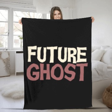 Discover Halloween Future Ghost Gift Fleece Blankets