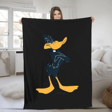 Discover DAFFY DUCK™ with Arms Crossed Fleece Blankets