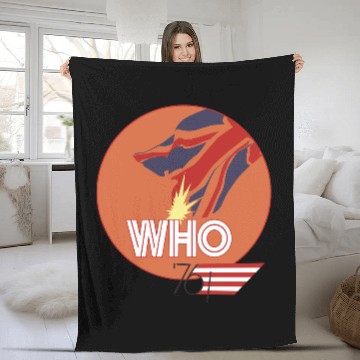 Discover vintage 1976 The Who Fleece Blankets