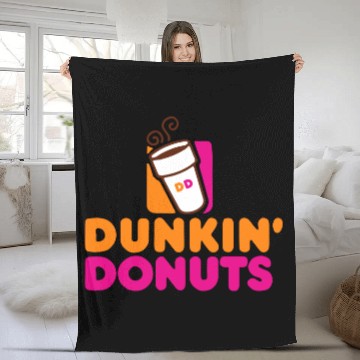 Discover Dunkin Donuts Pullover 3D Fleece Blankets