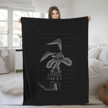 Discover Wile E Coyote Busted Fleece Blankets Fleece Blankets