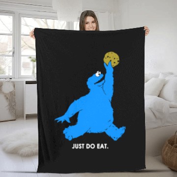 Discover Just Do Eat Cookie Monster Fleece Blankets