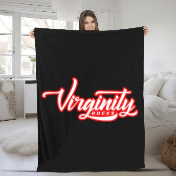 Discover VIRGINITY ROCKS Fleece Blankets