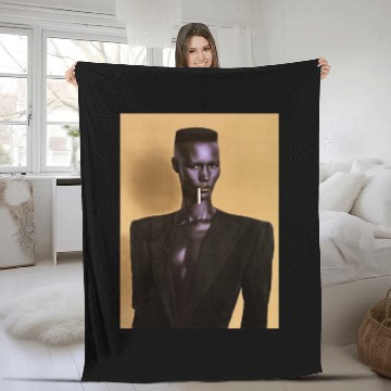 Discover Grace Jones Fleece Blankets