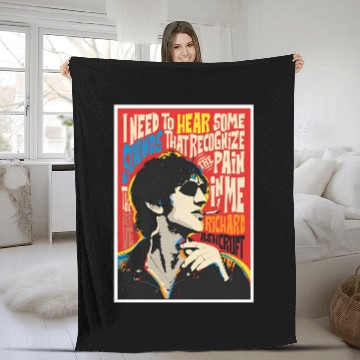 Discover THE VERVE BAND RICHARD ASHCROFT Fleece Blankets