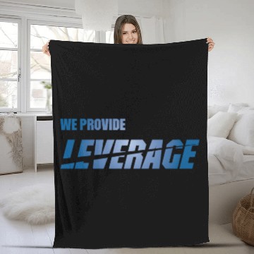Discover We Provide Leverage Fleece Blankets